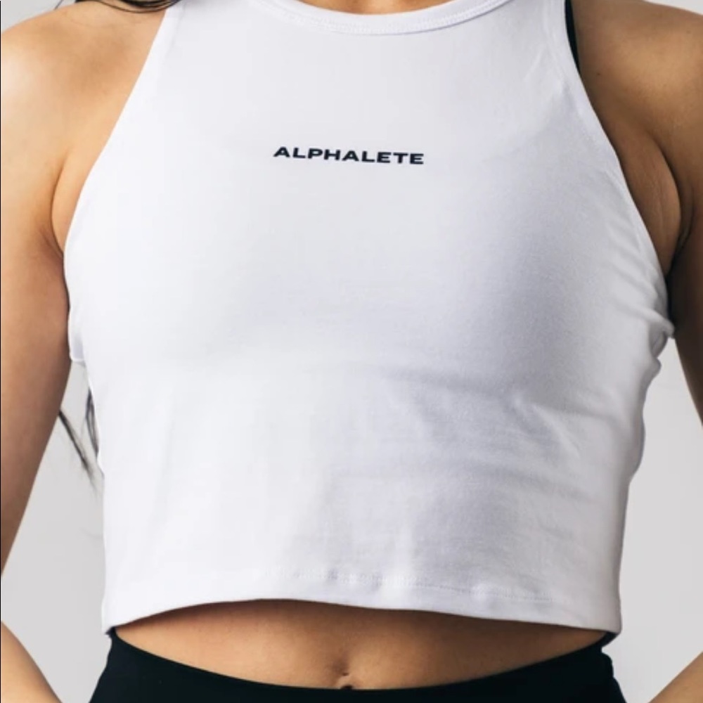 Alphalete crop top size small